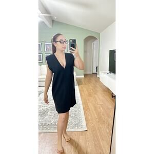 TEN by Babaton Aritzia Touchtone Black Dress Size Small‎